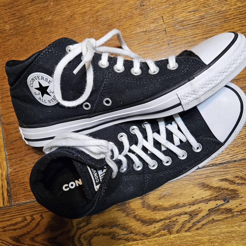 Converse Black High-Top Sneakers